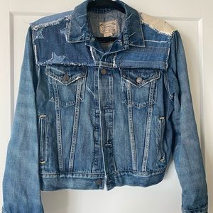 Denim Jacket - M - American Flag